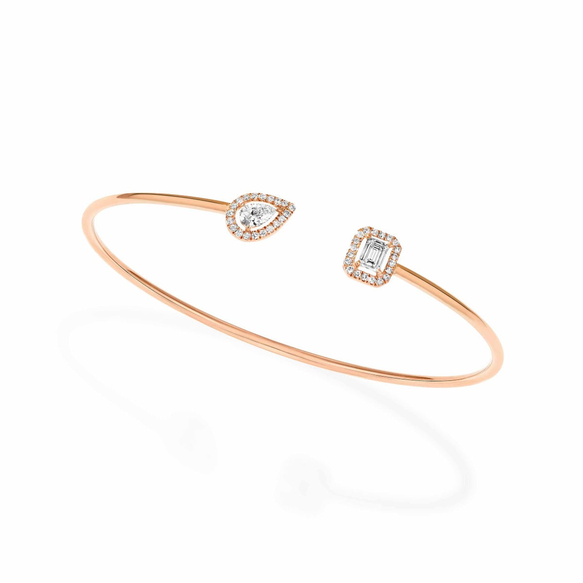 Messika My Twin Toi & Moi Thin Diamond Cuff