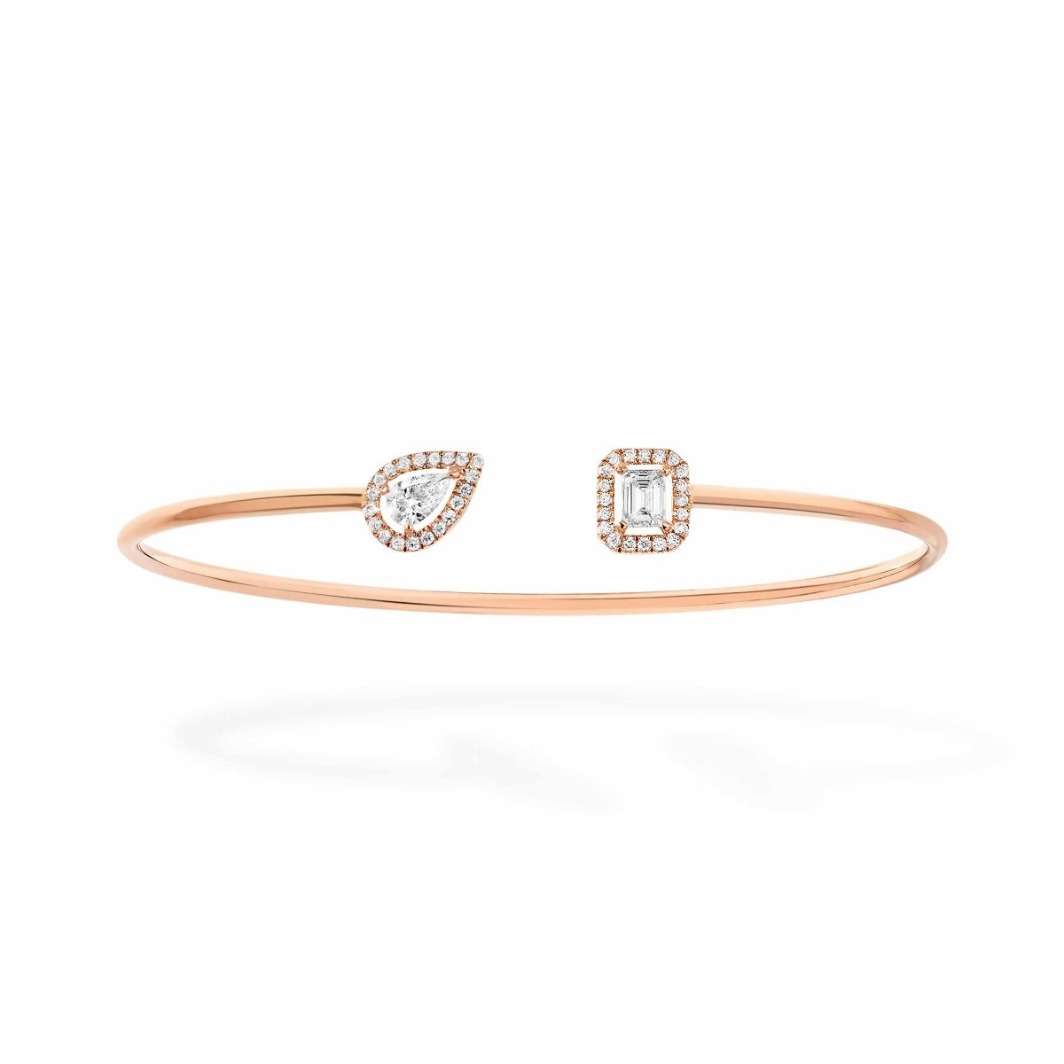Messika My Twin Toi & Moi Thin Diamond Cuff