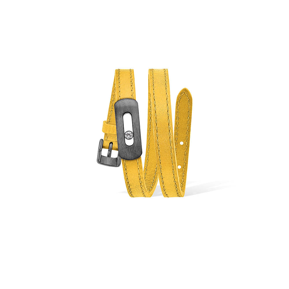 Messika My Move Graphite Titanium Motif Bracelet