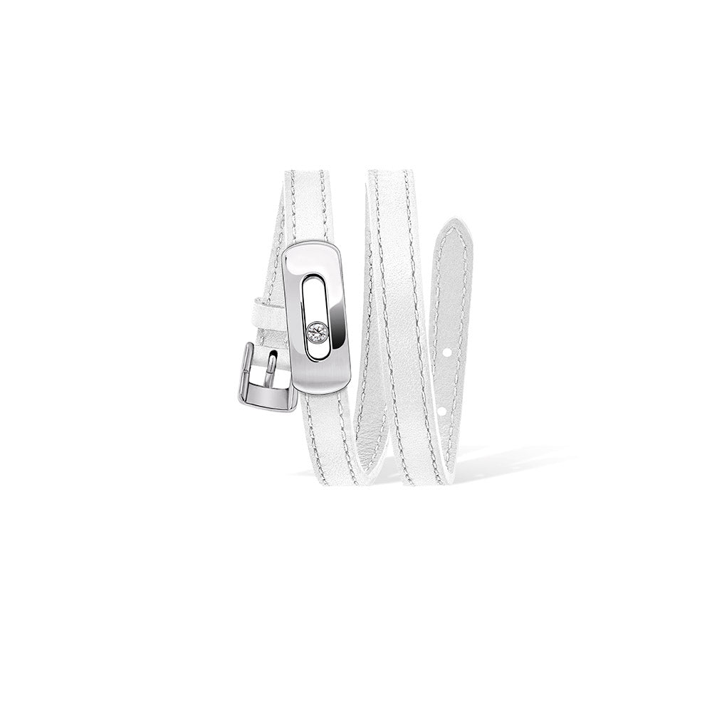 Messika My Move White Gold Motif Bracelet