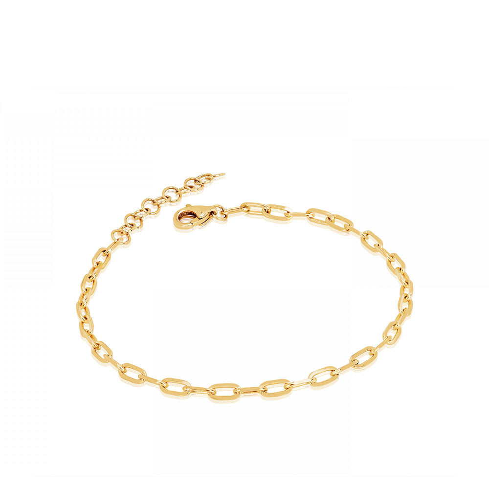 EF Collection Mini Link Gold Bracelet