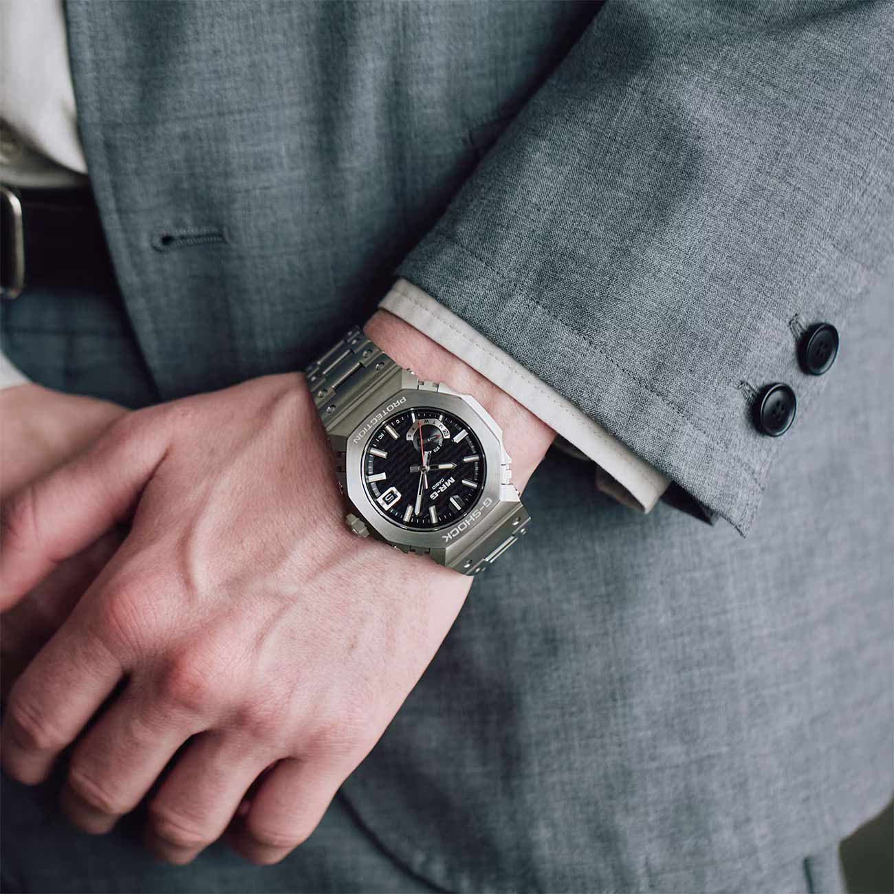 G-Shock MR-G Black Dial Titanium Watch