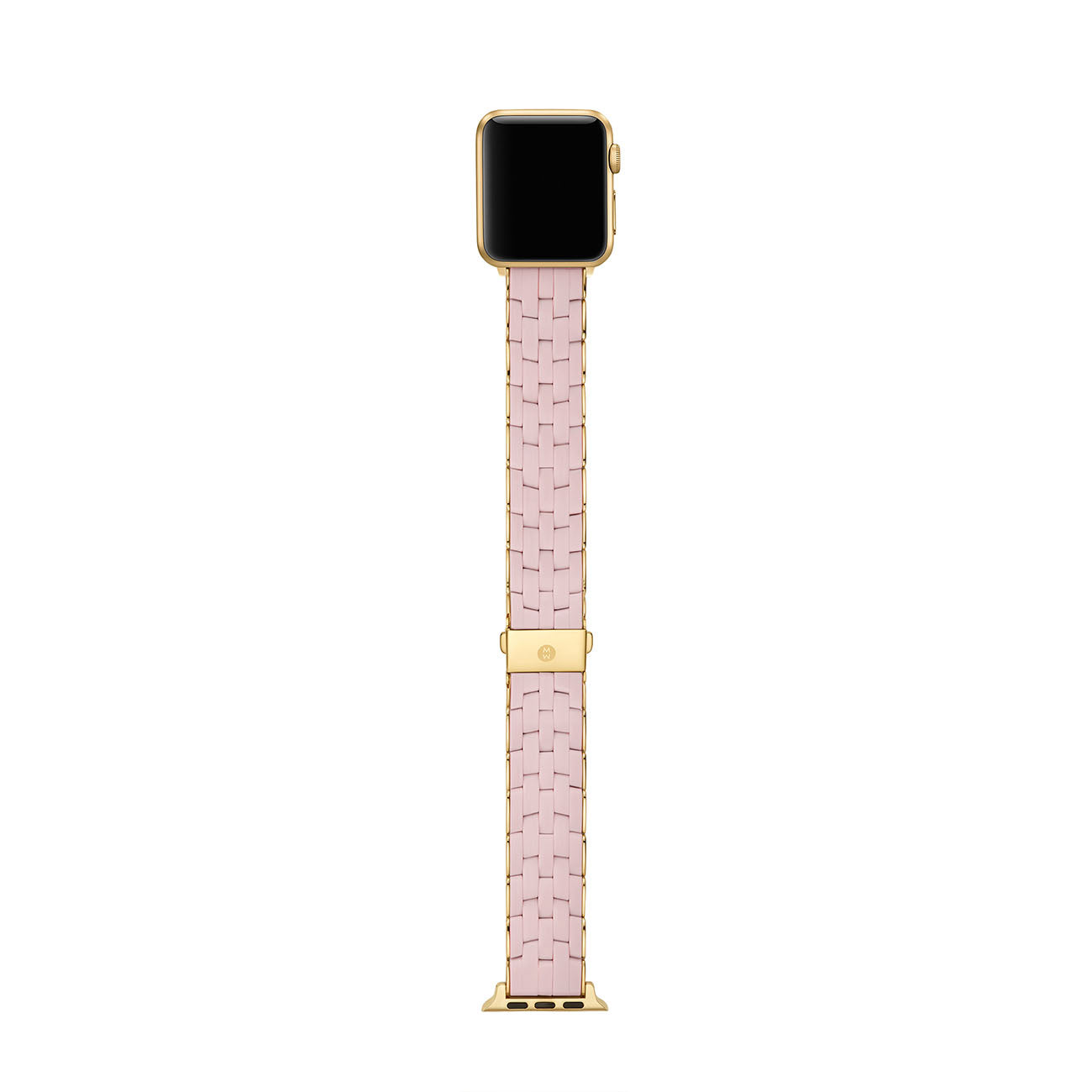 Michele 5-Link Silicone Apple Watch Bracelet - Peony