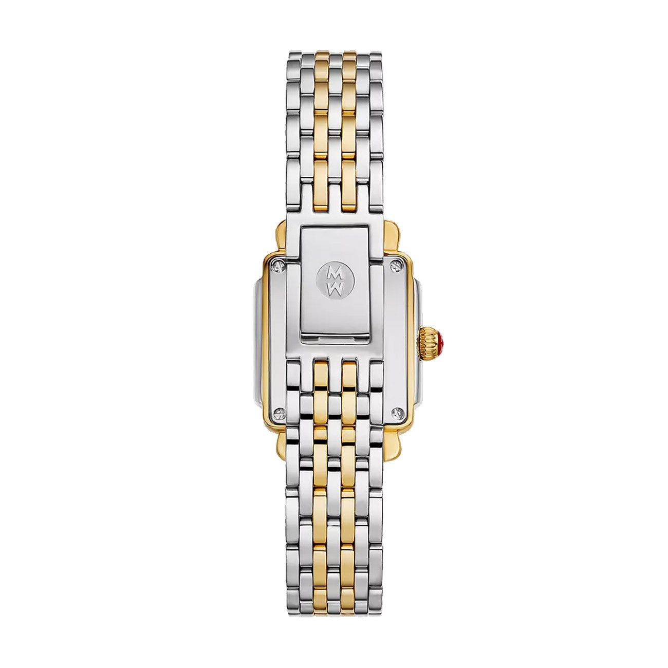 Michele Watch Deco Madison Mini Diamond in Two Tone