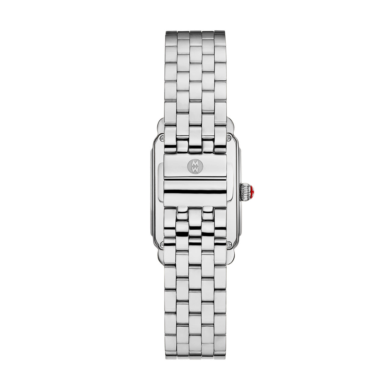 Michele Deco Park Stainless Steel Mother-of-Pearl Dial Watch