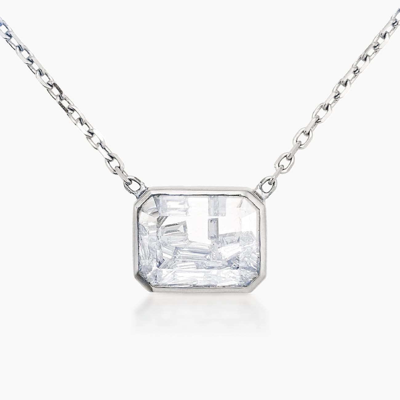 Moritz Glik Esmeralda Diamond Shaker Choker Necklace