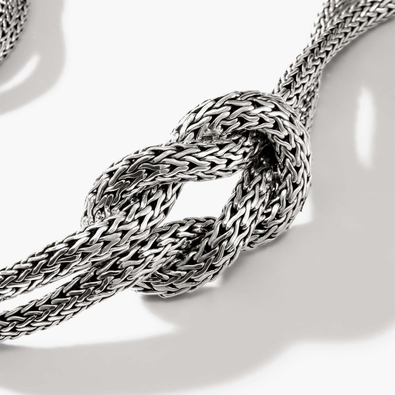 John Hardy Love Knot Graduated Choker Necklace