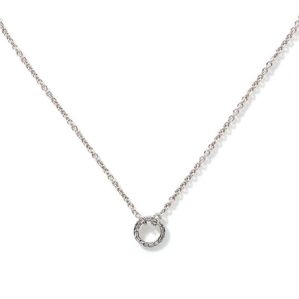 John Hardy Classic Chain Amulet Keyring Necklace