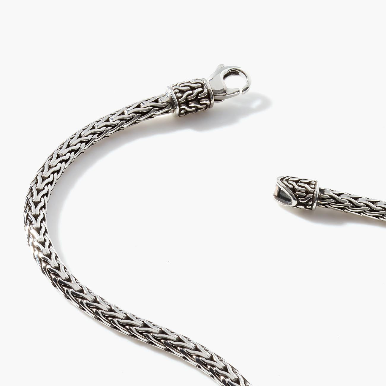 John Hardy Classic Chain 3.5mm Silver Necklace with Lobster Clasp