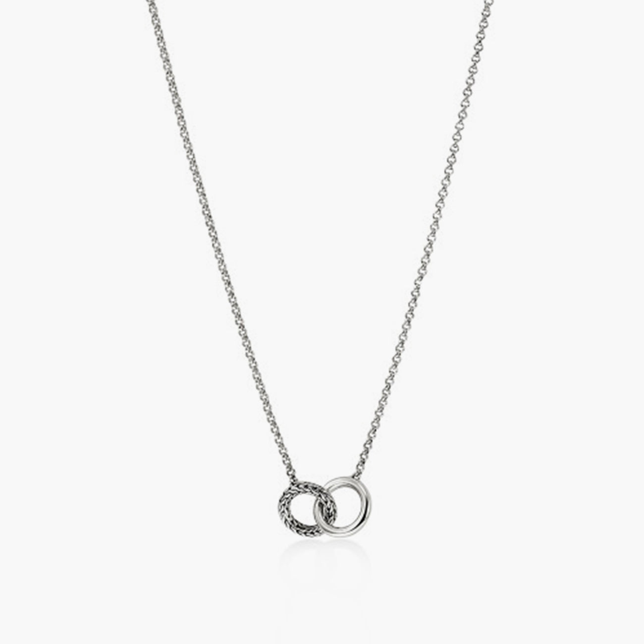 John Hardy Essentials Silver Linked Necklace