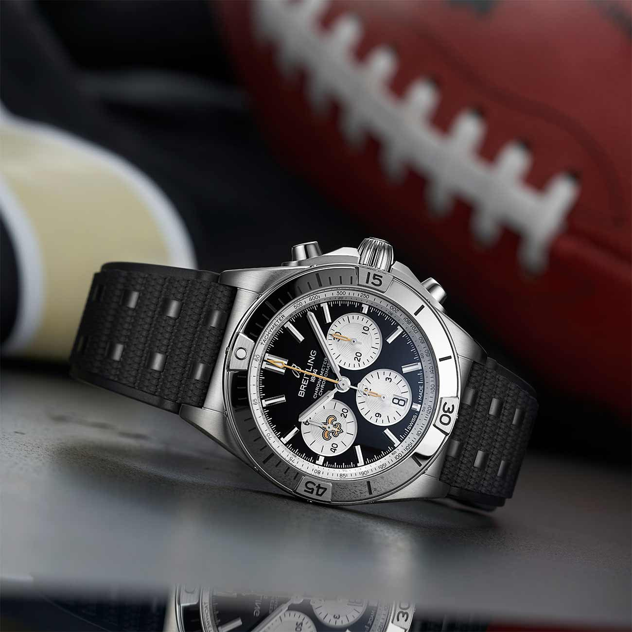 Breitling Chronomat B01 NFL New Orleans Saints Edition - 42mm