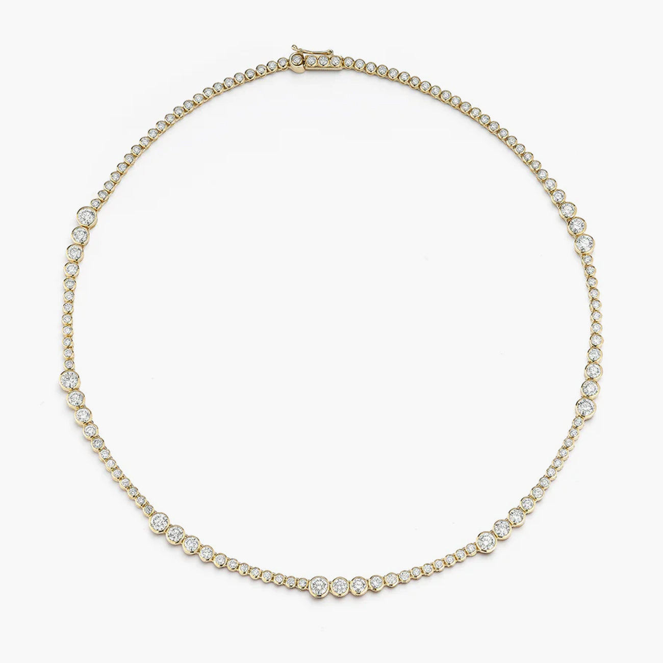 ONDYN Grand Rainsun Diamond Tennis Necklace