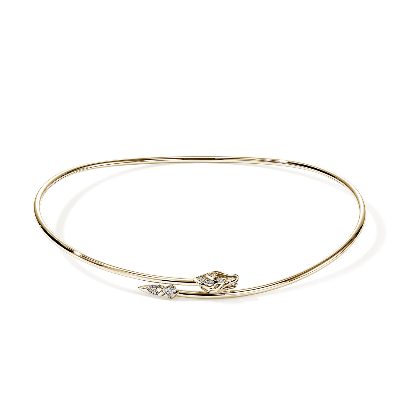 John Hardy Naga Diamond Pave Choker