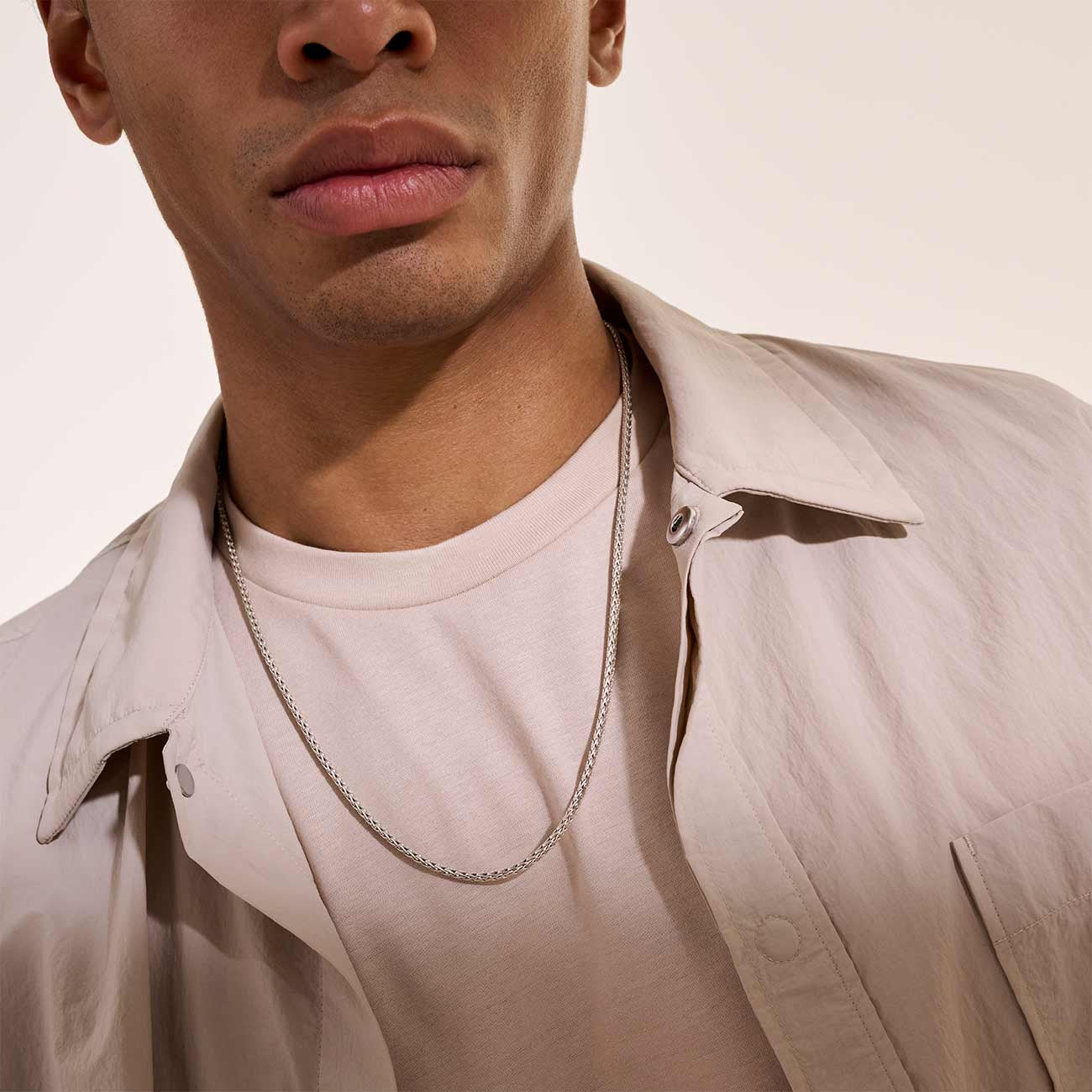 John Hardy Slim Chain Hook Station 24