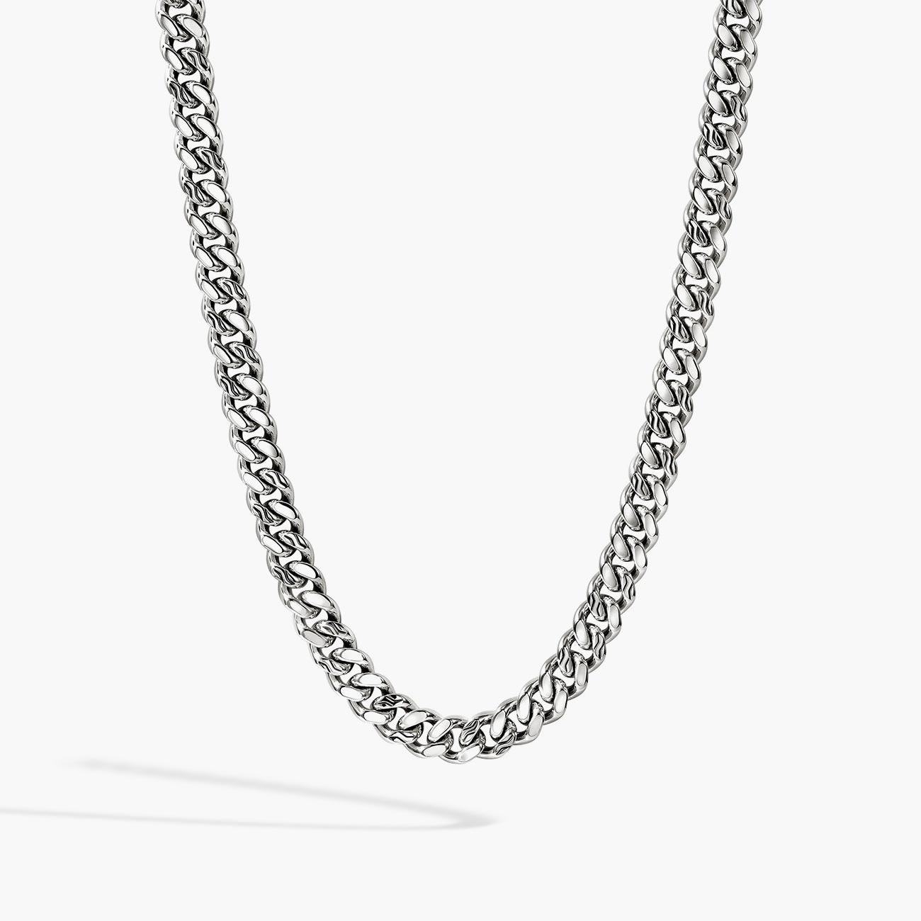 John Hardy Curb Sterling Silver Chain Link Necklace - 11mm