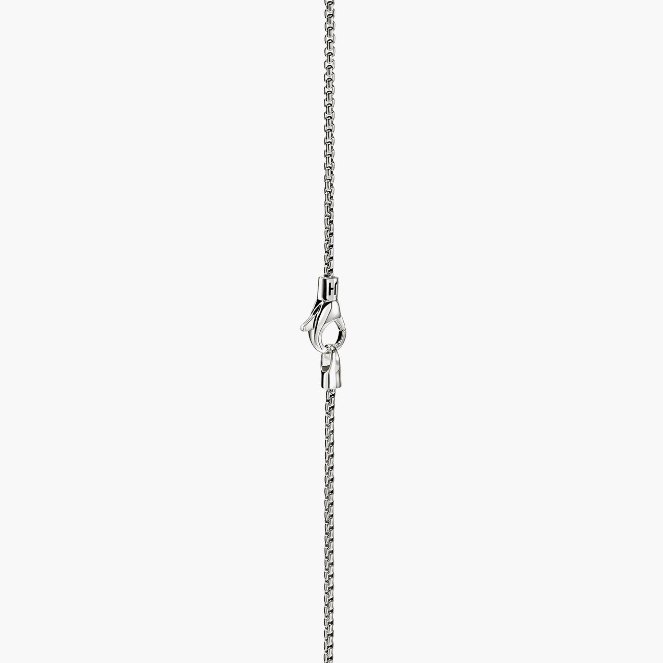 John Hardy Modern Talisman Wave Blue Enamel Necklace