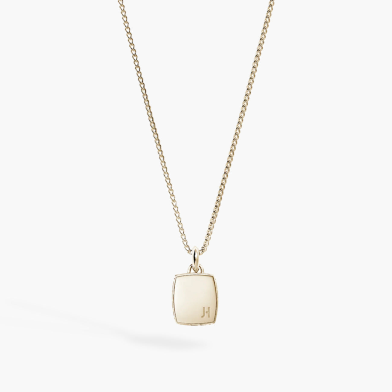 John Hardy Diamond Pave Pendant on Surf Chain Necklace in 18K Yellow Gold