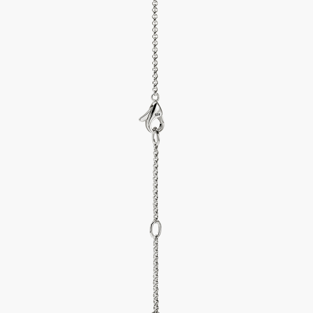 John Hardy Modern Talisman Diamond Shark Tooth Necklace
