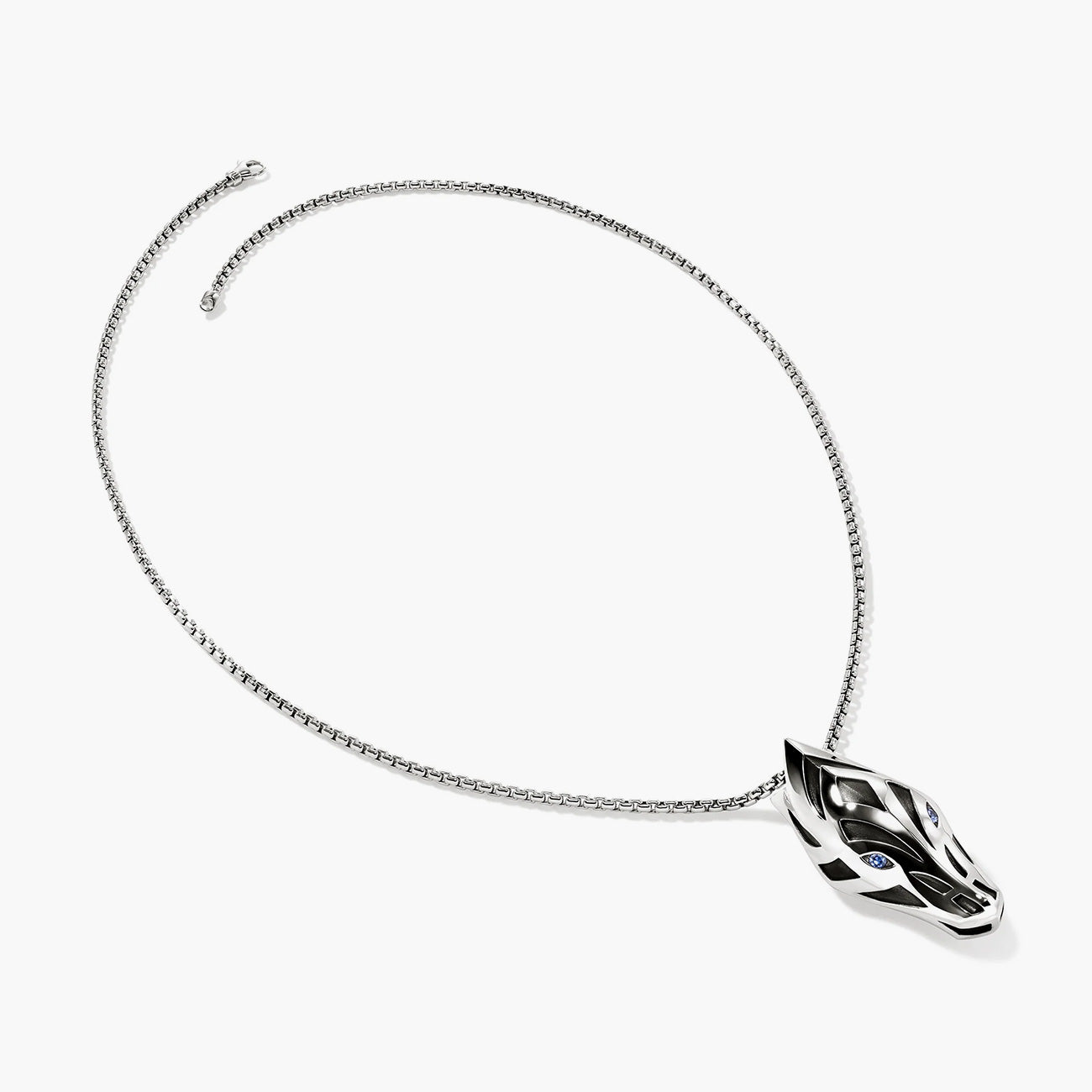 John Hardy Naga Silver Pendant Necklace