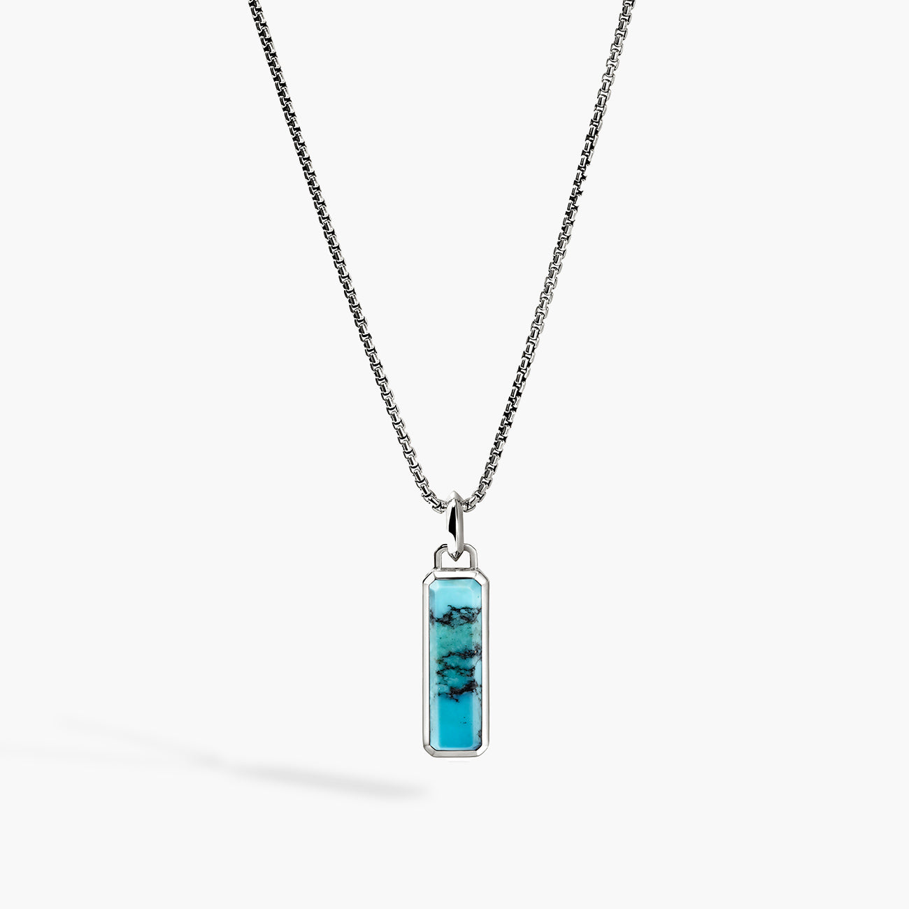 John Hardy Turquoise Talisman Pendant Necklace