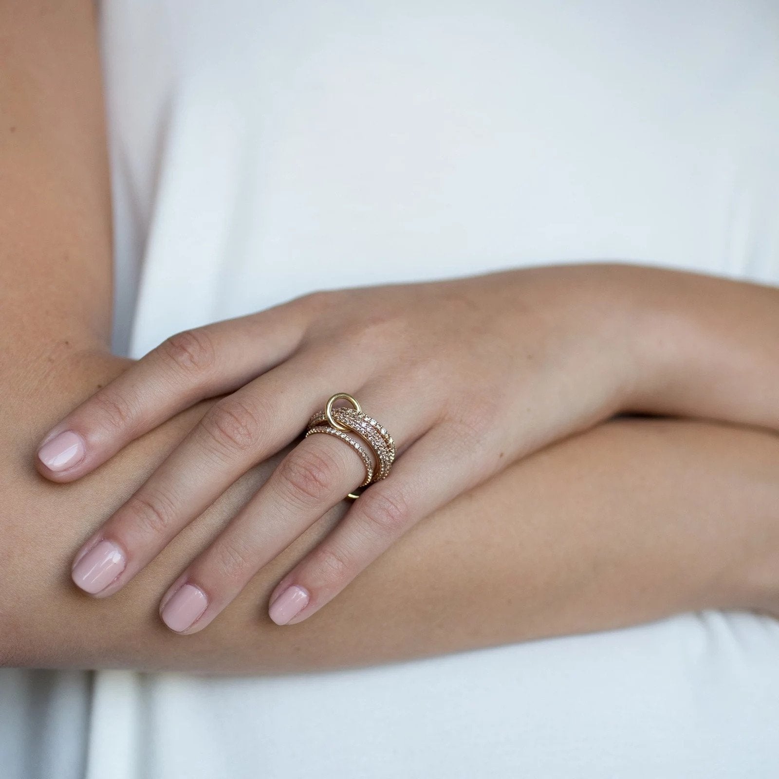 Spinelli Kilcollin Nova Rose Gold Ring