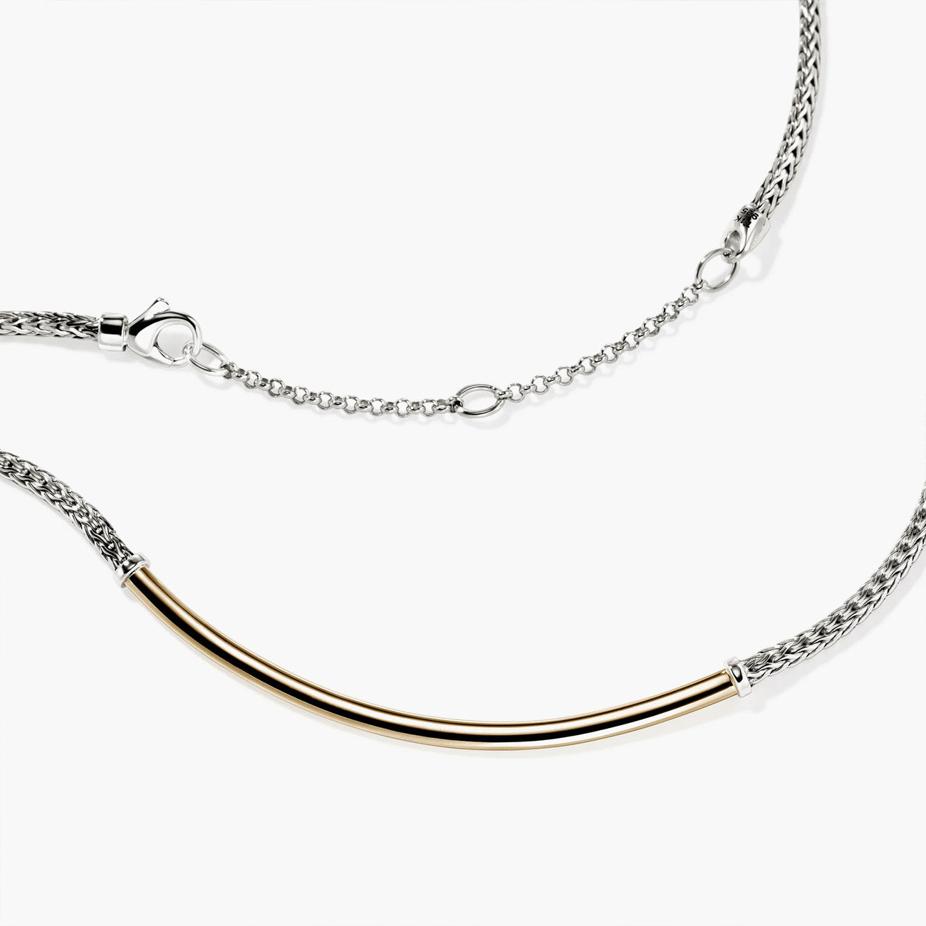 John Hardy Essentials Two-Tone Mini Chain Necklace