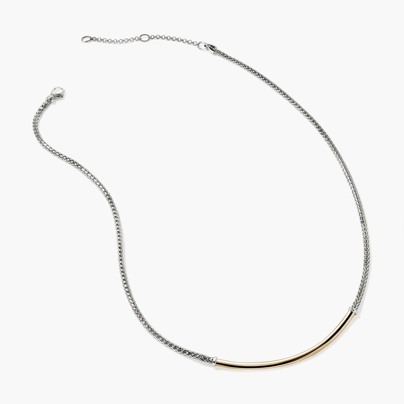 John Hardy Essentials Two-Tone Mini Chain Necklace