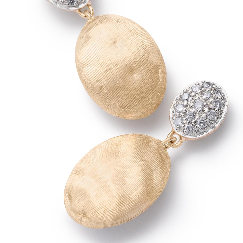 Marco Bicego Siviglia 18kt Yellow Gold Diamond Earrings