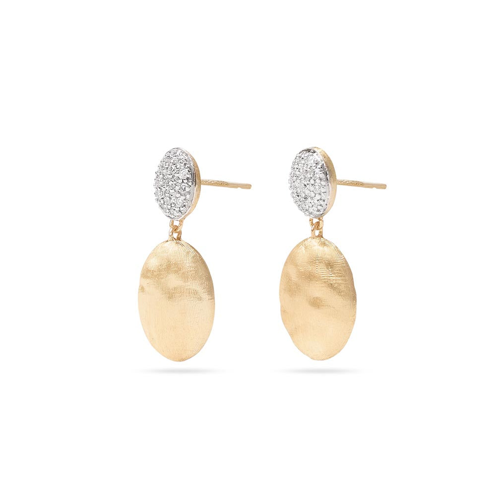 Marco Bicego Siviglia 18kt Yellow Gold Diamond Earrings