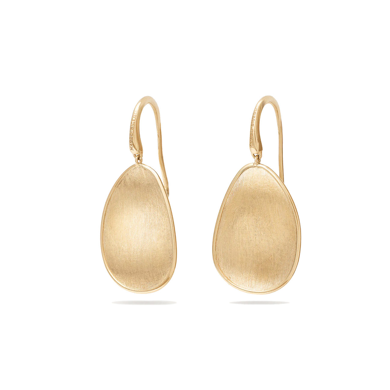 Marco Bicego Lunaria Yellow Gold Medium Drop Earrings