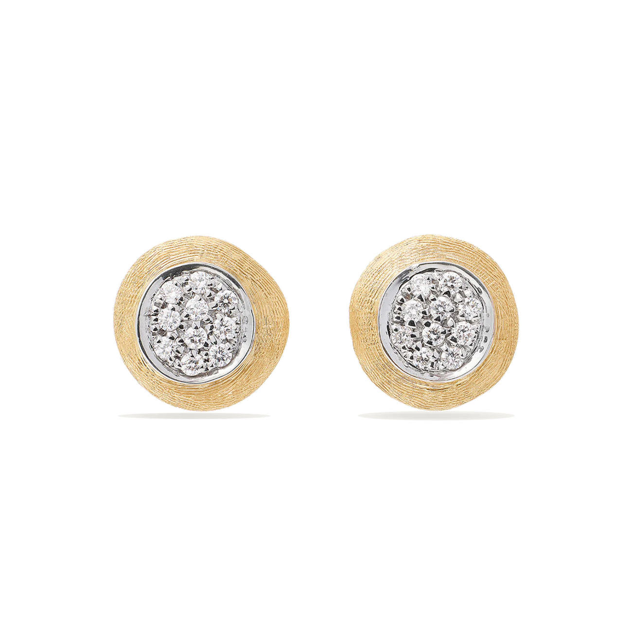 Marco Bicego Delicati Yellow Gold Diamond Stud Earrings