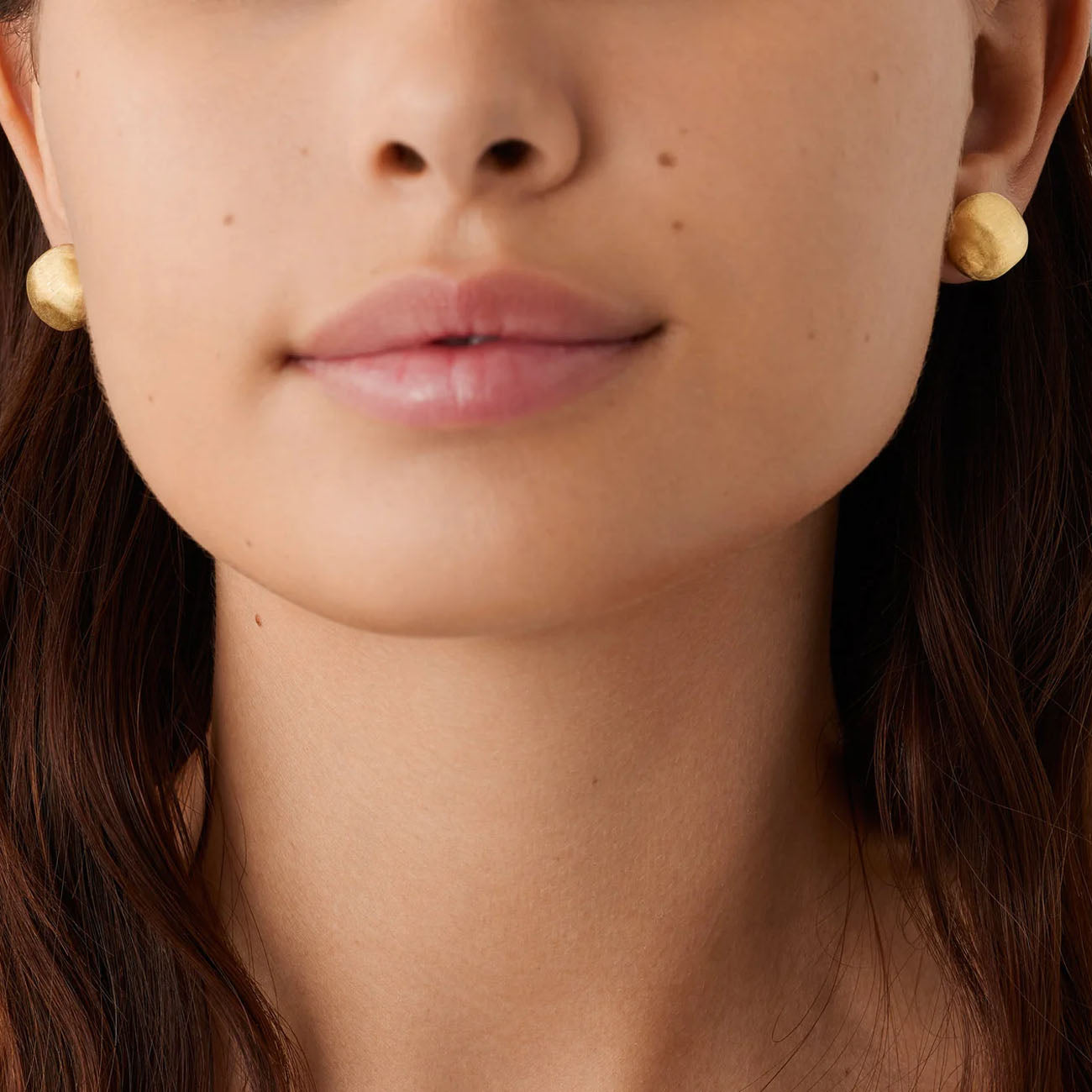 Marco Bicego Africa Yellow Gold Stud Earrings