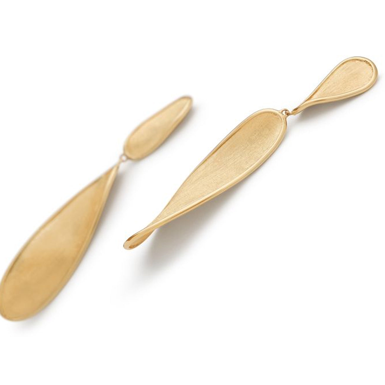 Marco Bicego Lunaria Twist Double Drop Earrings