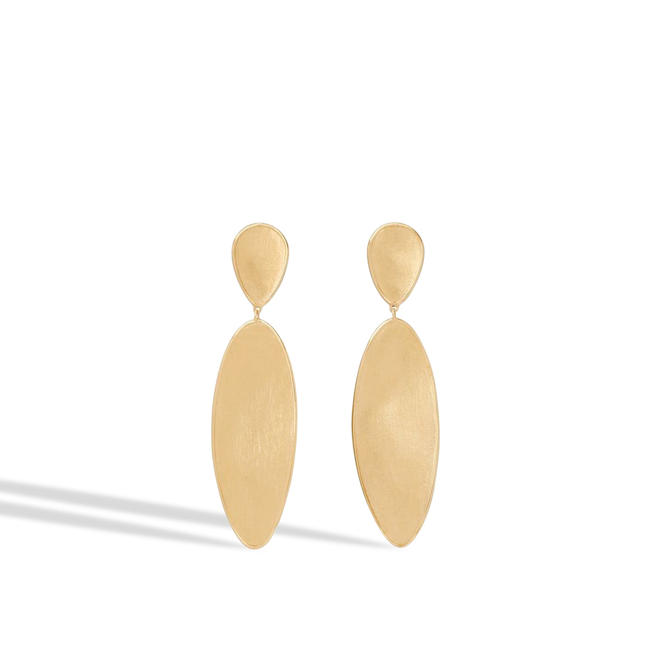 Marco Bicego Lunaria Twist Duo Drop Earrings