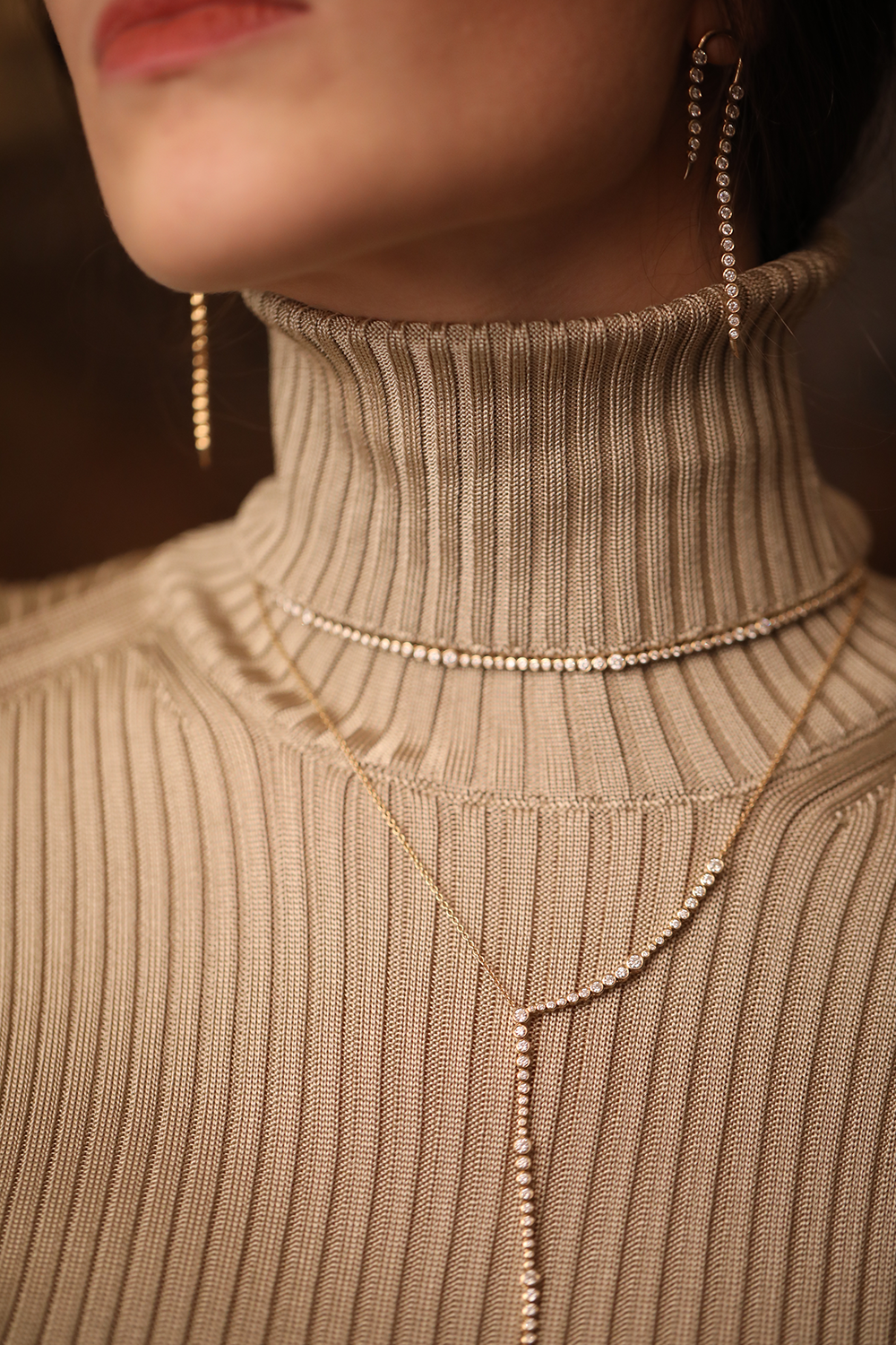 ONDYN Simone Necklace in 18K Yellow Gold