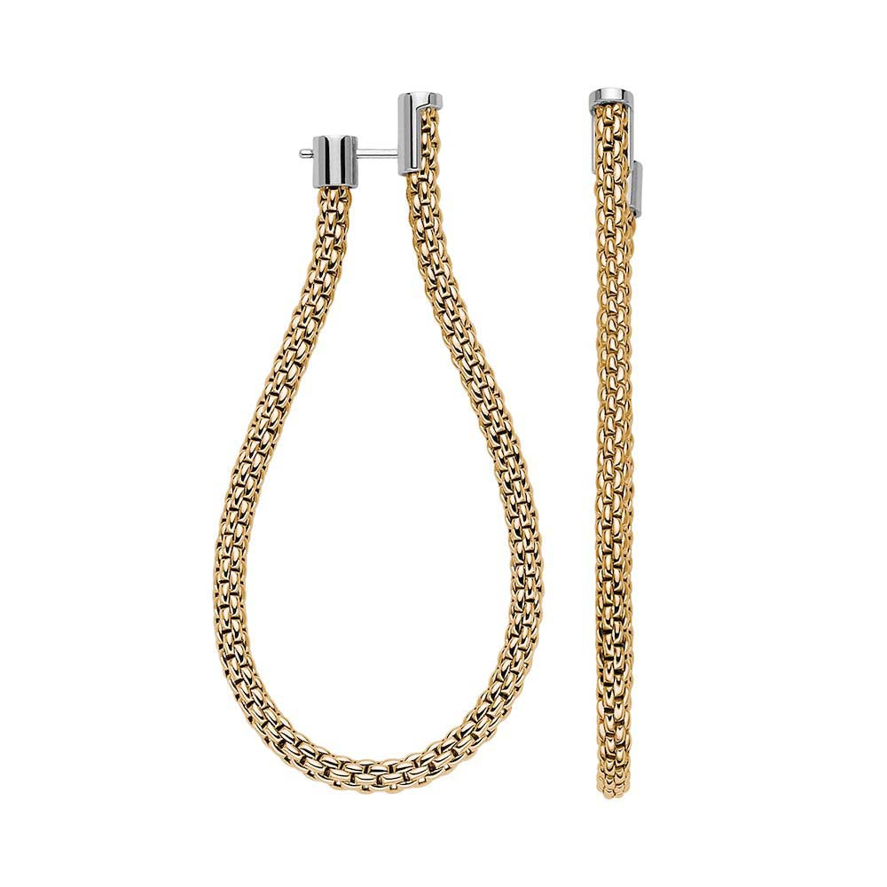 Fope Essentials Flex'it Large Mesh Chain Earrings
