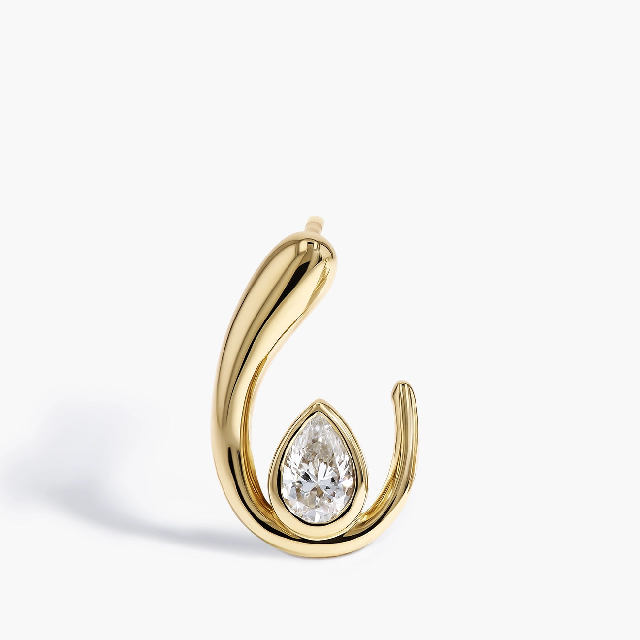 Paramount Gems 0.50 Carat Diamond Earrings in 14K Yellow Gold