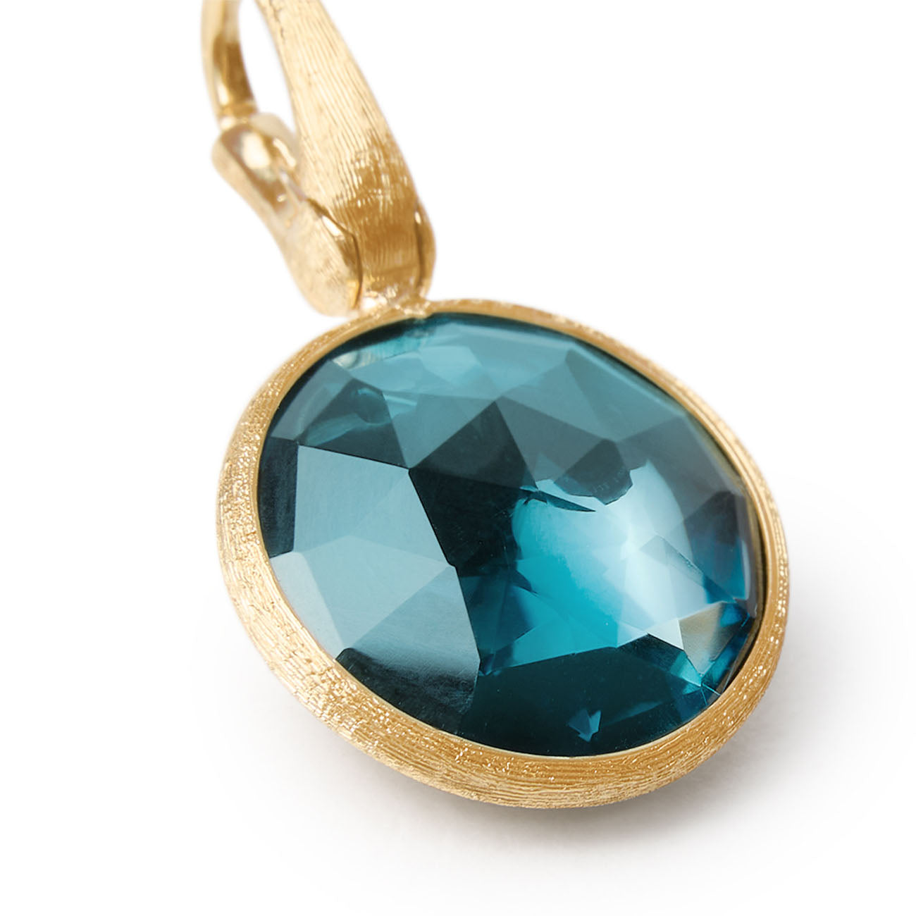 Marco Bicego Jaipur Small London Blue Topaz Charm