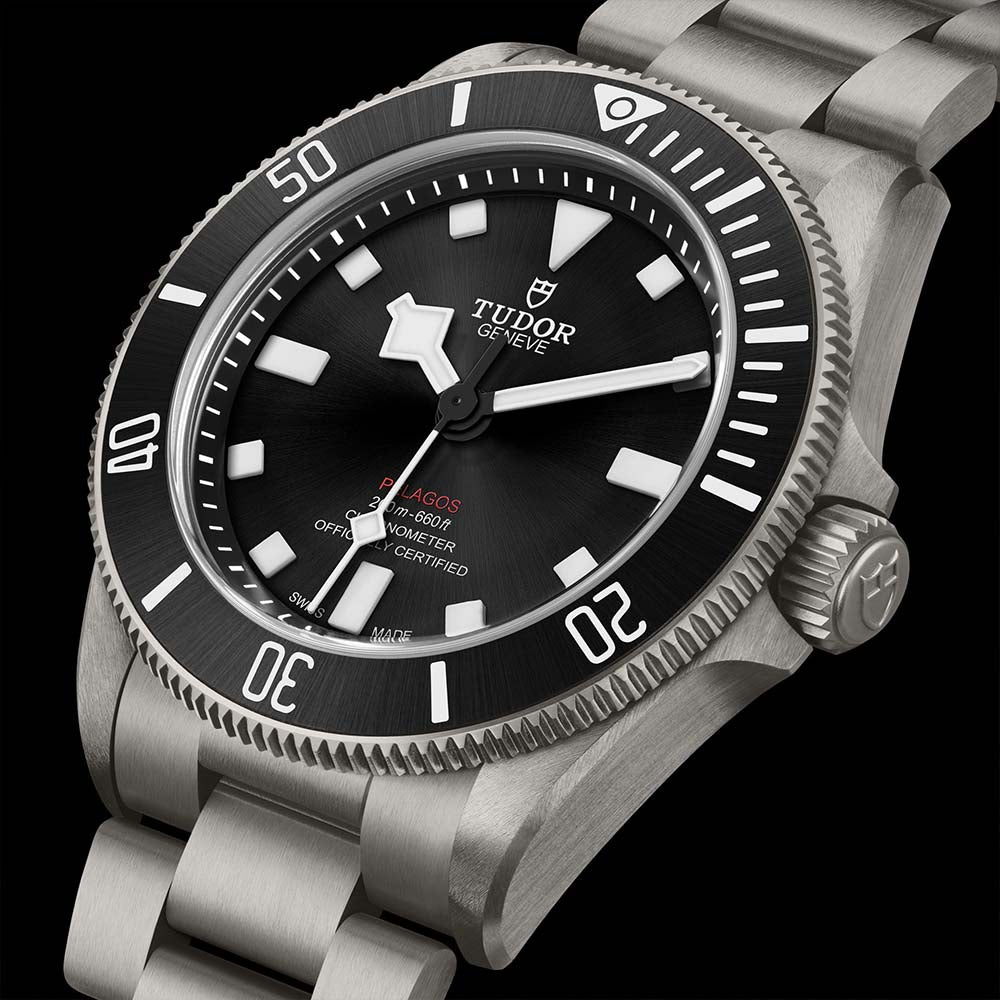 TUDOR Pelagos 39 with Unidirectional Rotating Bezel and Titanium Bracelet