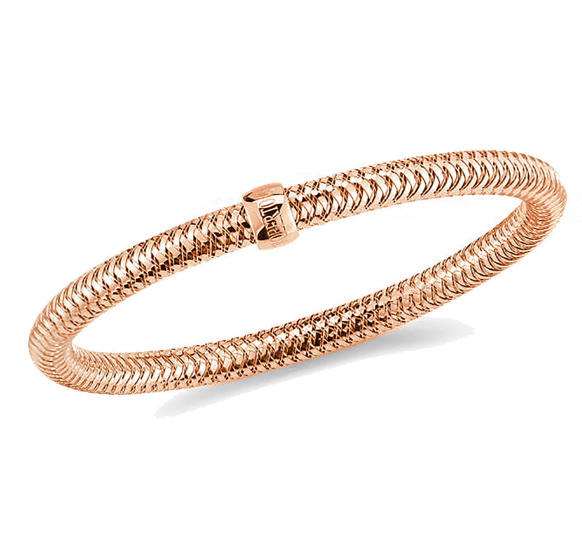 Roberto Coin Primavera Rose Gold Flex Bracelet