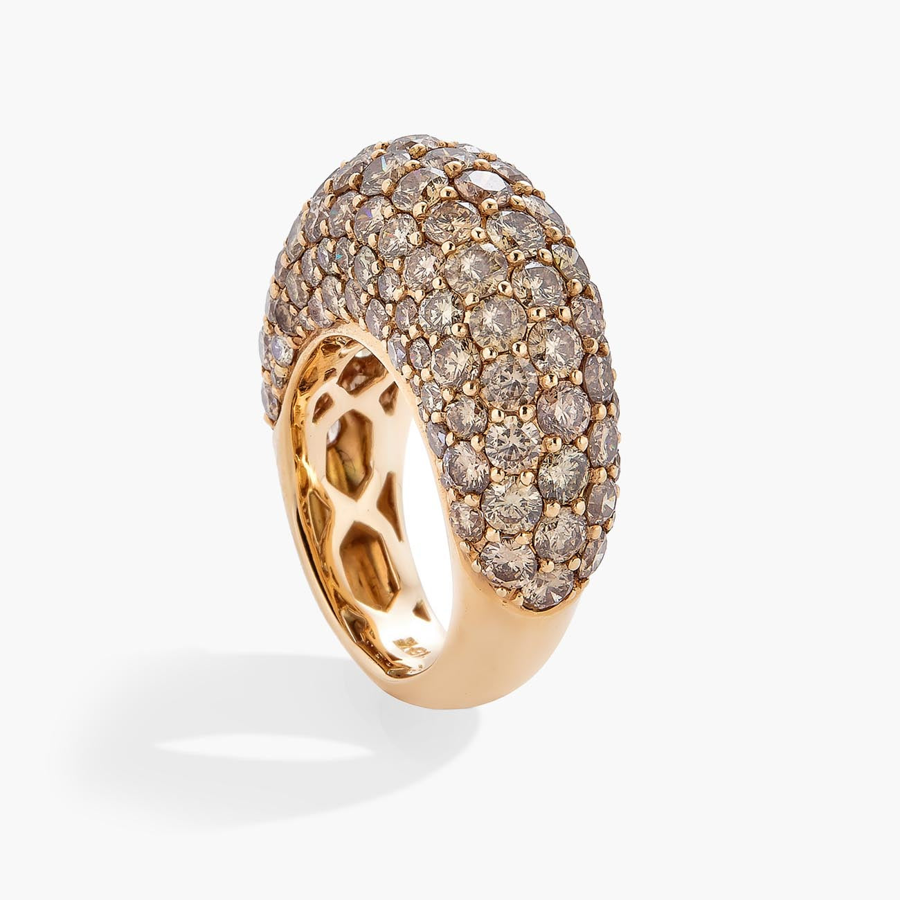 Piranesi Champagne Diamond Dome Ring