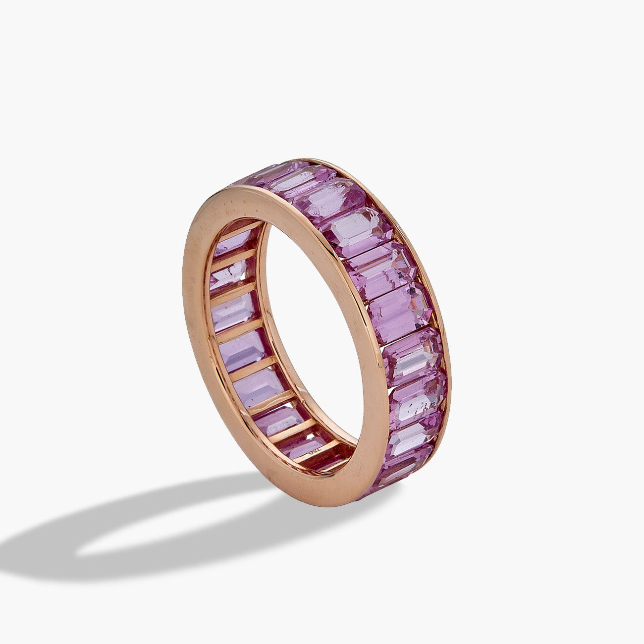 Piranesi Pink Sapphire Eternity Ring