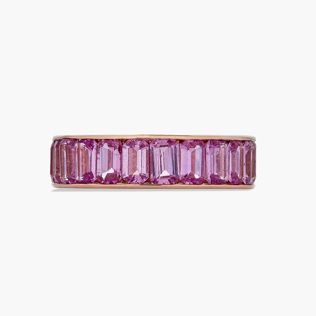 Piranesi Pink Sapphire Eternity Ring