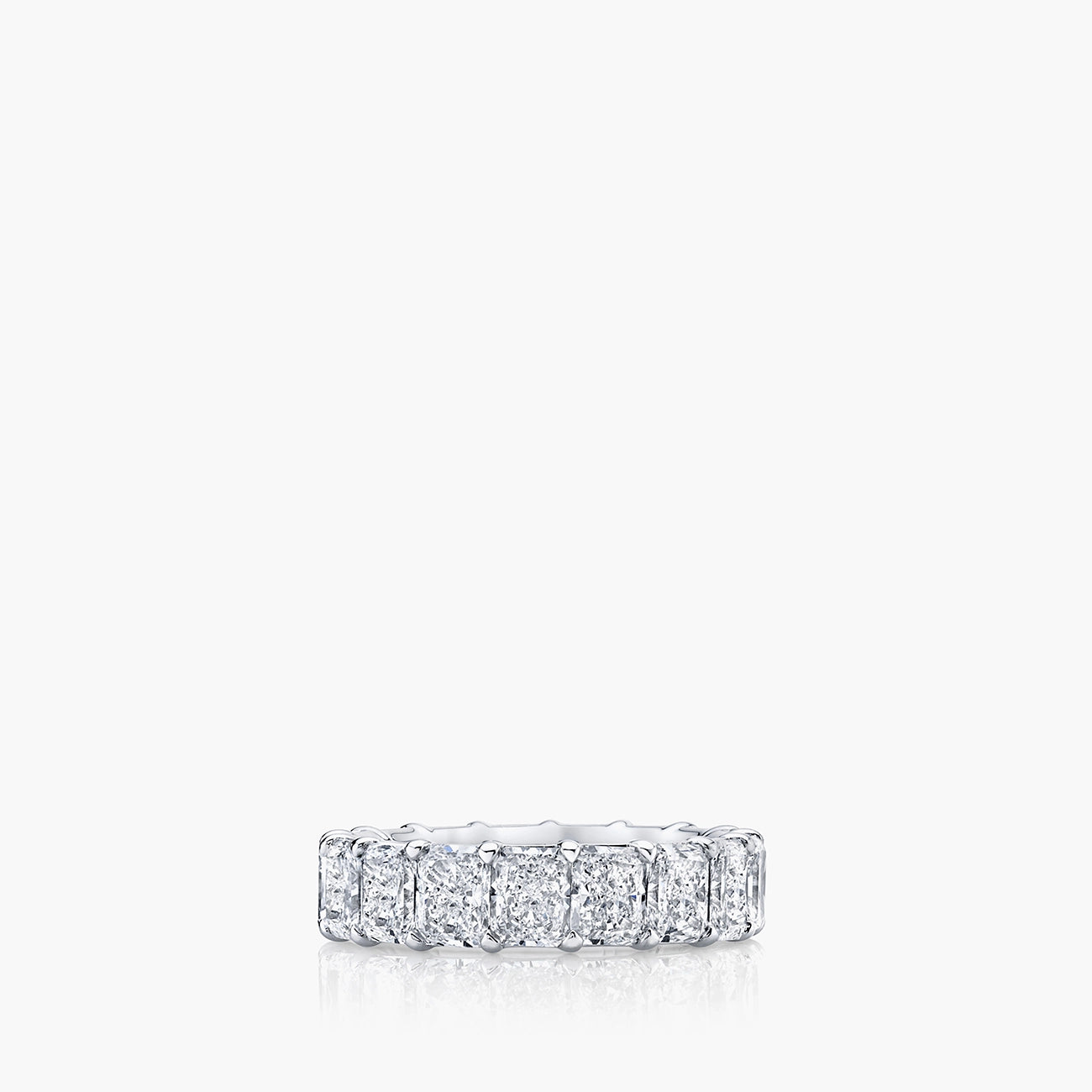 Radiant-Cut Diamond Eternity Band
