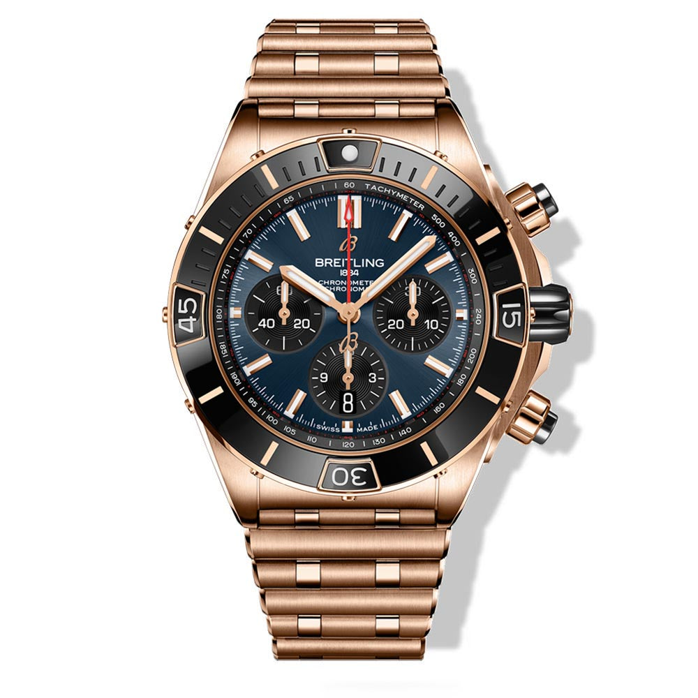 Breitling Super Chronomat 44 B01 in 18K Red Gold - 44mm