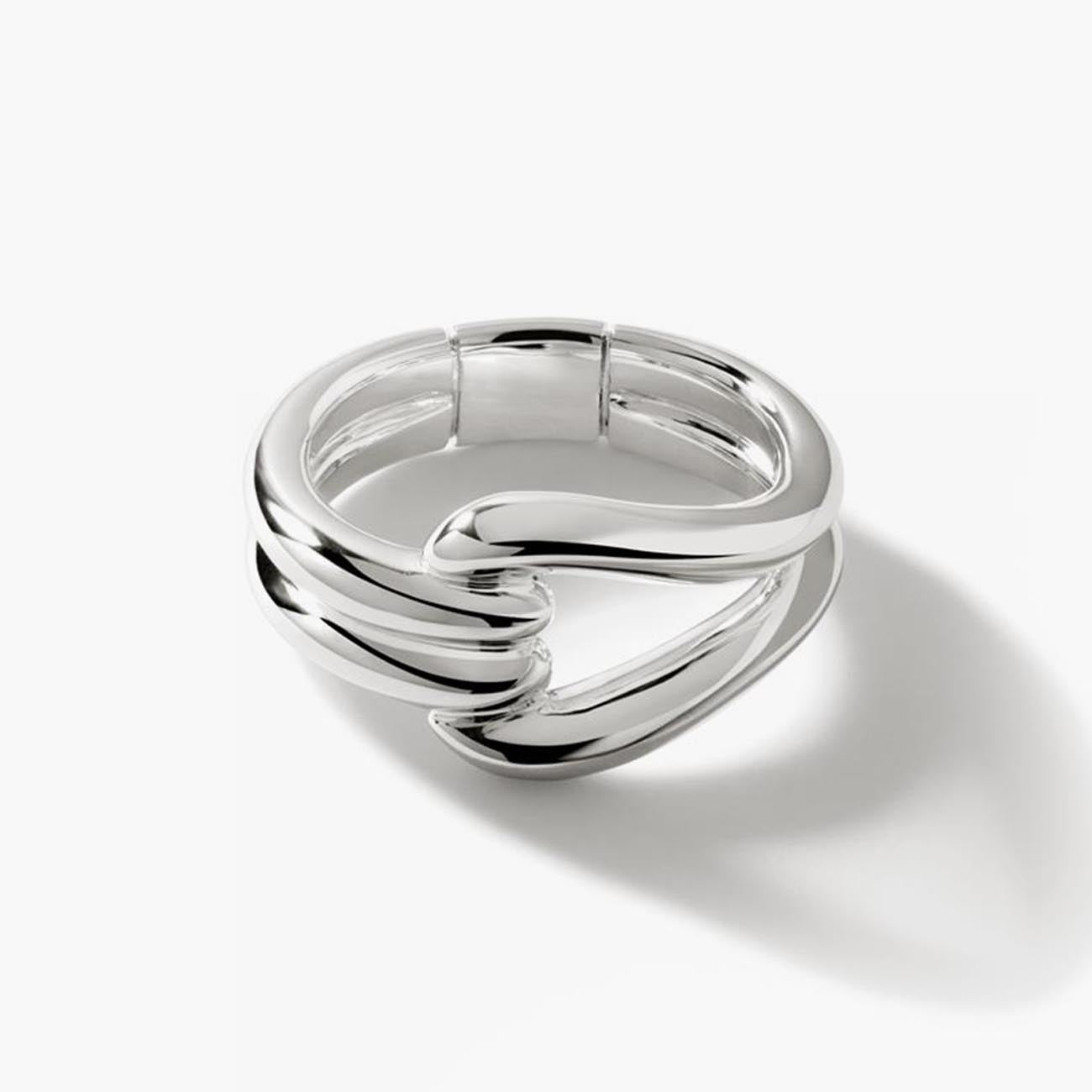 John Hardy Surf Silver Ring