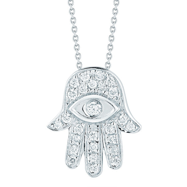 Roberto Coin Tiny Treasures Hamsa Hand of Fatima Necklace