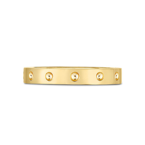 Roberto Coin Symphony Pois Moi Yellow Gold Band Ring