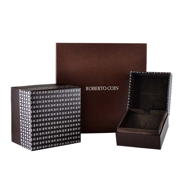 Roberto Coin Pois Moi Yellow Gold Single Round Ring