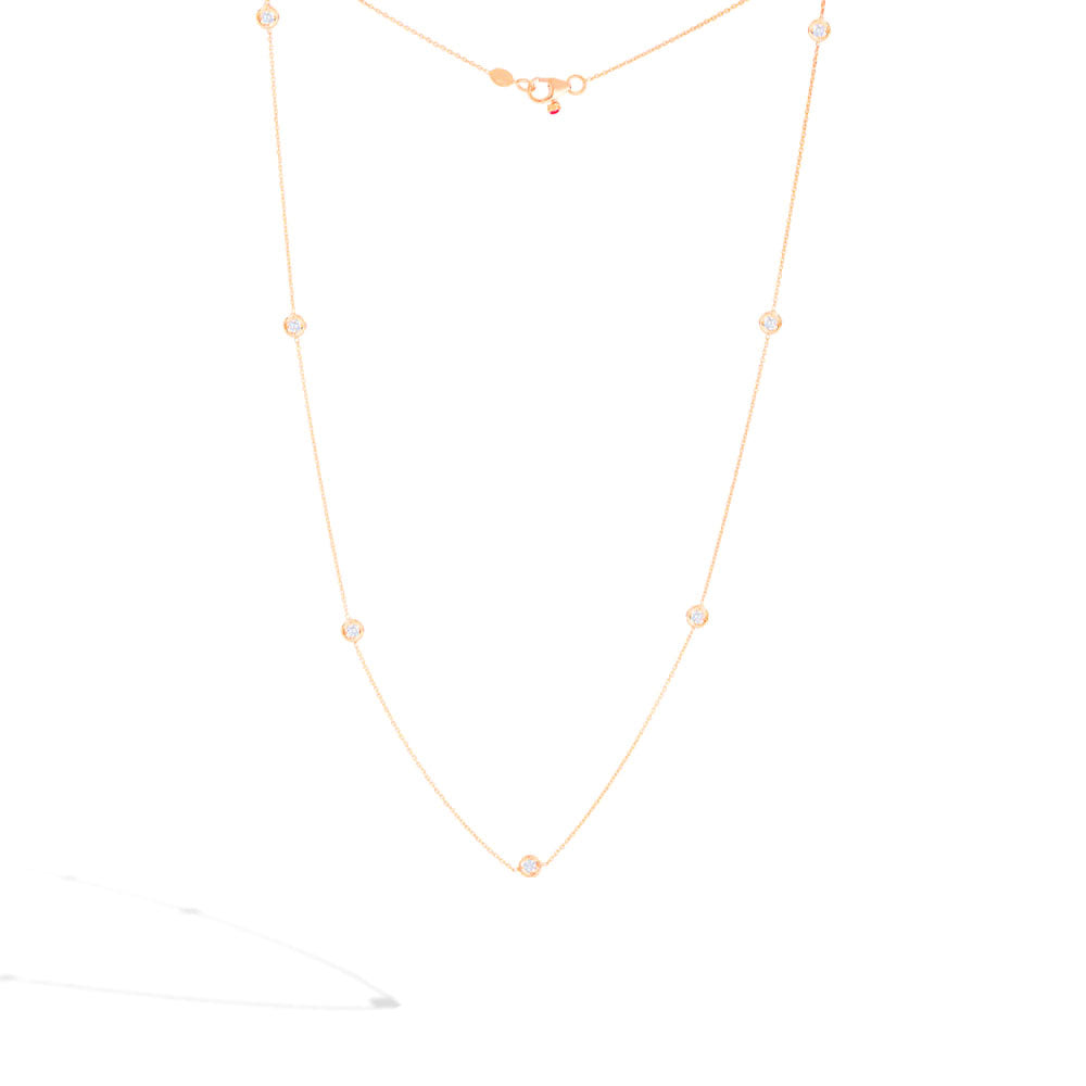 Roberto Coin Diamonds By The Inch Station Necklace - .35ctw
